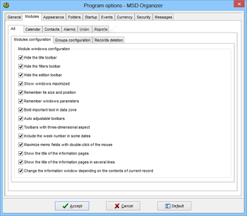 MSD Organizer Portable screenshot 12