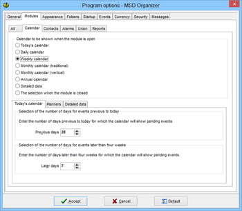 MSD Organizer Portable screenshot 14