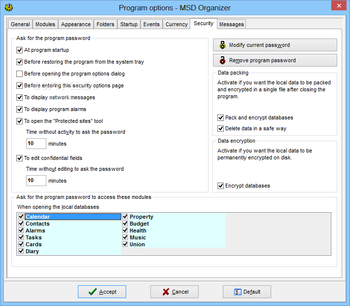 MSD Organizer Portable screenshot 20