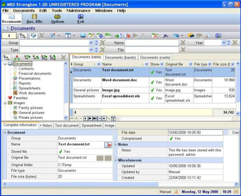 MSD Strongbox Multiuser screenshot