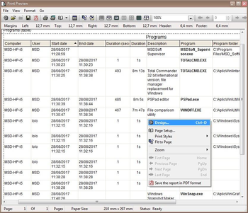 MSDSoft Supervisor screenshot 3