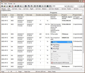 MSDSoft Supervisor Multiuser screenshot 2