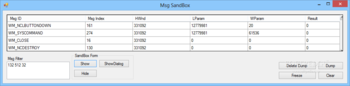 Msg SandBox screenshot