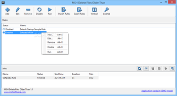 MSH Delete Files Older Than screenshot 2