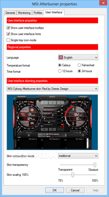 MSI Afterburner screenshot 4