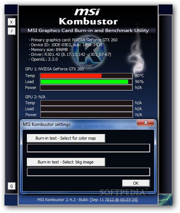 MSI Kombustor screenshot 8