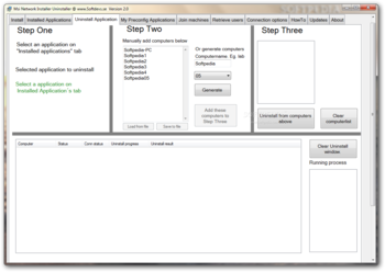 Msi Network Installer Uninstaller screenshot 2