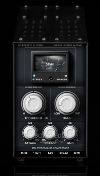 MSI Stereo Buss Compressor screenshot