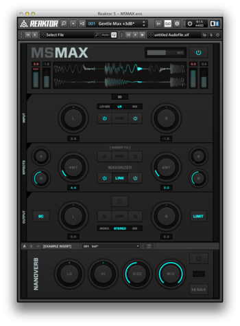 MSMAX screenshot