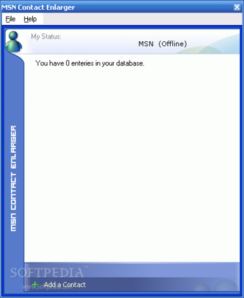 MSN Contact Enlarger screenshot
