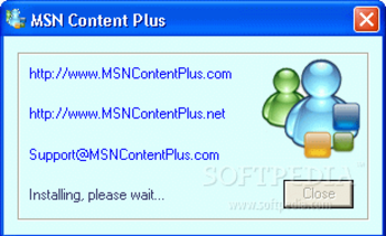 MSN Content Installer screenshot