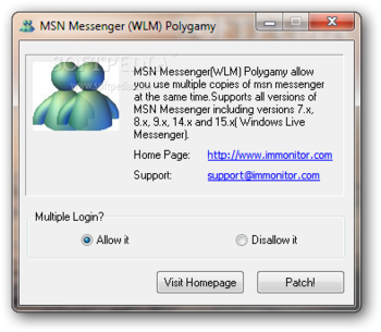 MSN Messenger (WLM) Polygamy screenshot