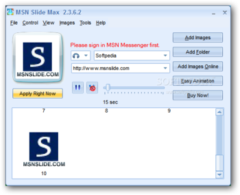 MSN Slide Max screenshot