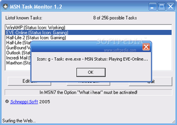 MSN7 Task Monitor screenshot 2