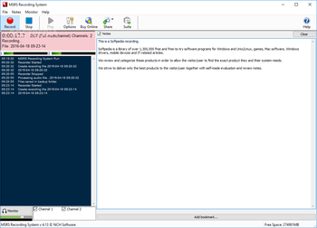 MSRS screenshot