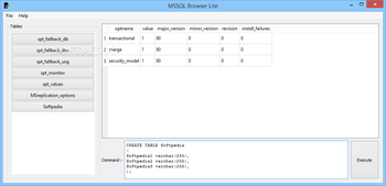 MSSQL Browser Lite screenshot