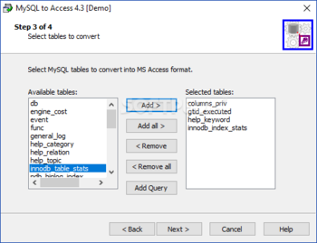 MSSQL-to-Access screenshot 3