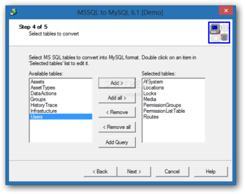 MSSQL to MySQL screenshot 6