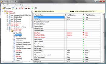 MSSQL.SchemaDiff screenshot