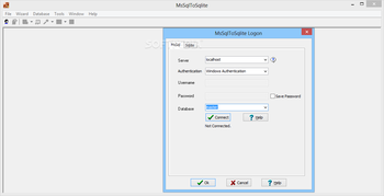 MsSqlToSqlite screenshot