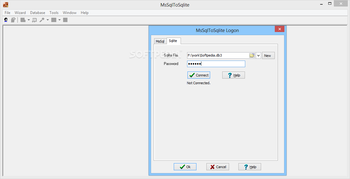 MsSqlToSqlite screenshot 2