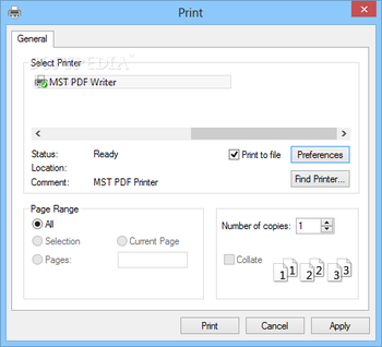 MST PDF Writer screenshot 2