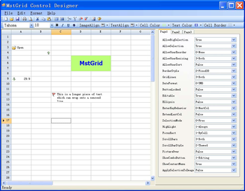 MstGrid Control for .NET screenshot 2