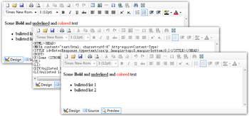 MstHtmlEditor Control for .NET WinForms screenshot