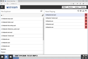 mStream Express screenshot 2