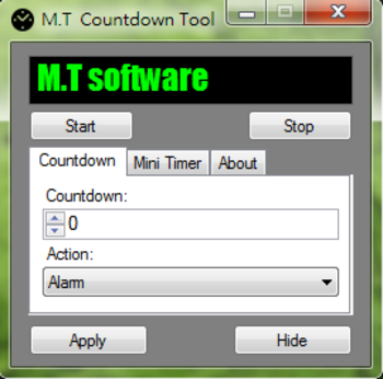 M.T Countdown Tool screenshot