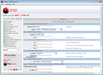 MTBF Calculator screenshot 2