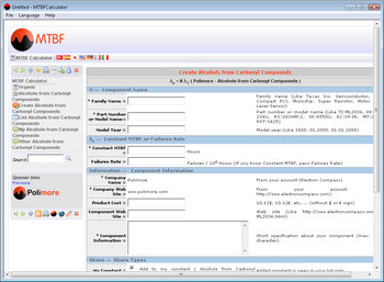 MTBF Calculator screenshot 3