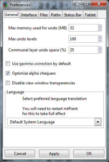 mtPaint screenshot 12