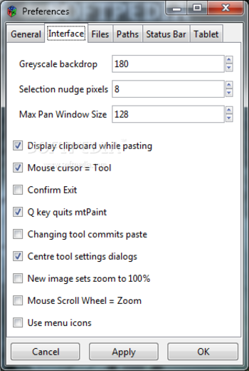 mtPaint screenshot 13
