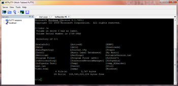 MTPuTTY Portable screenshot 2