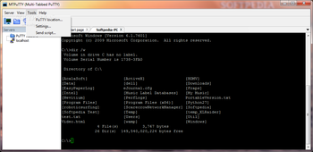 MTPuTTY Portable screenshot 4