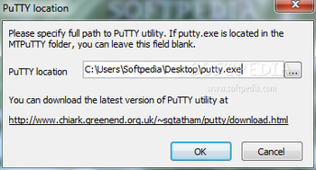 MTPuTTY screenshot