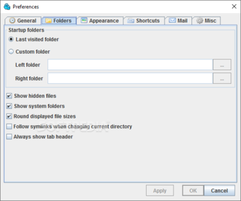 muCommander Portable screenshot 10