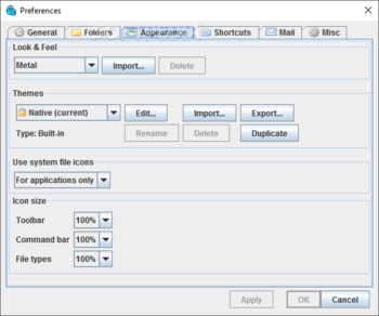 muCommander Portable screenshot 11