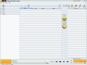 Mufin MusicFinder screenshot