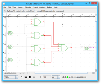 Muller C-Gate (3 inputs) screenshot