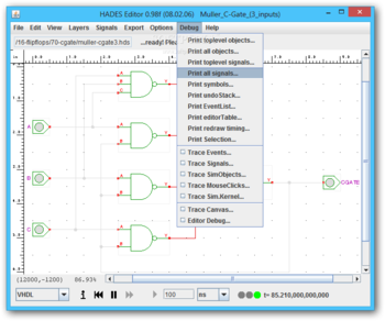 Muller C-Gate (3 inputs) screenshot 10