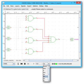 Muller C-Gate (3 inputs) screenshot 2