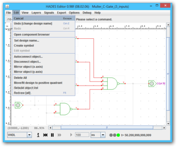 Muller C-Gate (3 inputs) screenshot 4