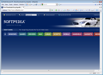 Multi-Browser XP screenshot