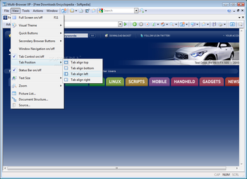 Multi-Browser XP screenshot 2