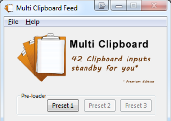 Multi Clipboard screenshot