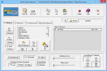Multi Data Rescue screenshot