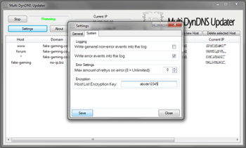 Multi DynDNS Updater screenshot 5