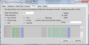 Multi File Directory Renamer screenshot 2